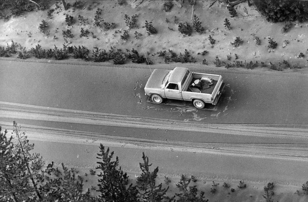 Truck in mud